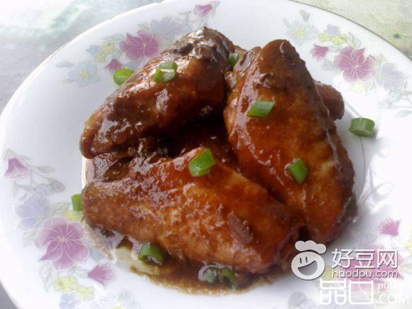 豆瓣酱焖鸡翅