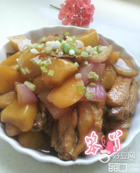 圆葱土豆烧鸡翅