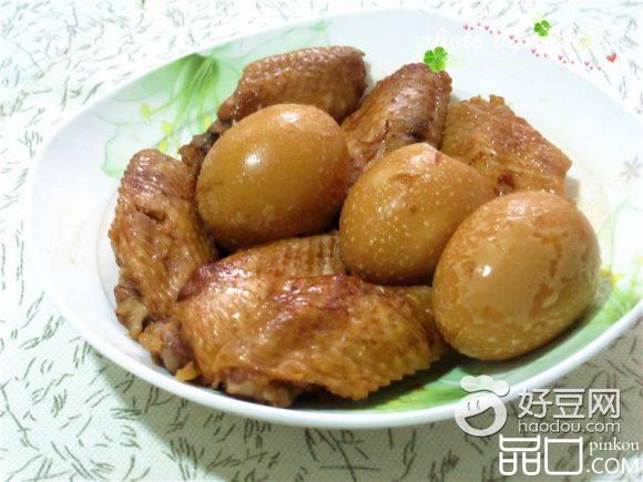 香卤鸡翅和鸡蛋