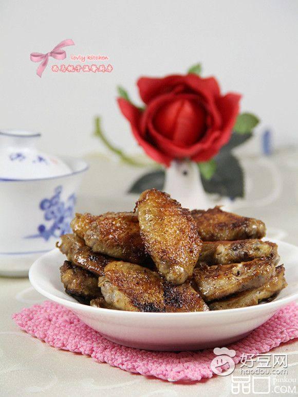 无油脆皮煎烤鸡翅