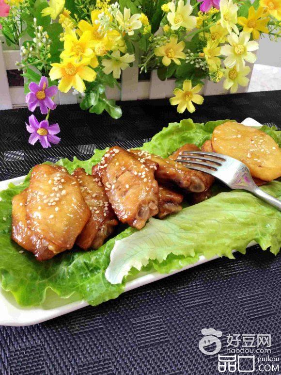 叉烧土豆烤翅