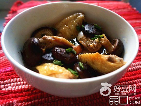 香菇蒸鸡翅