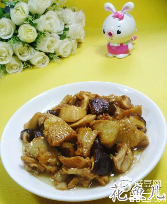 双菇炒鸡翅