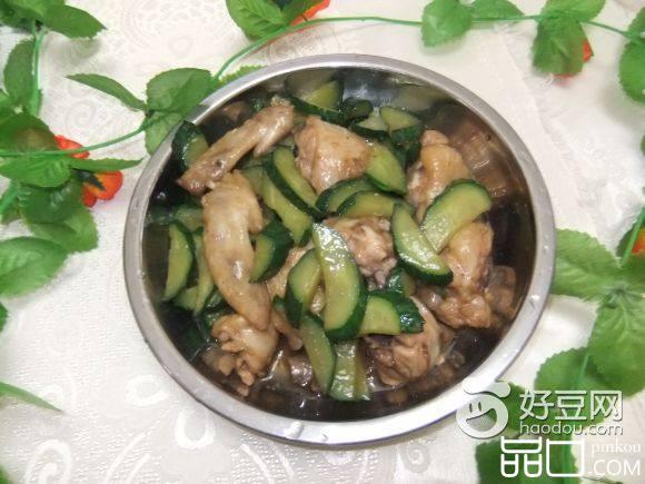 鸡翅炒青瓜