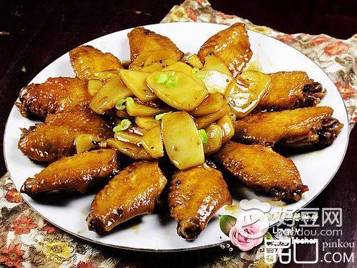 年糕烧鸡翅