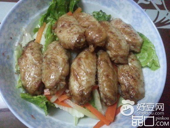杂蔬鸡翅