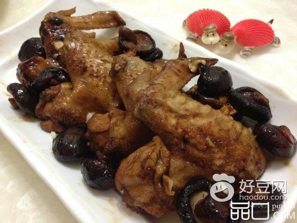 可乐香菇炖鸡翅