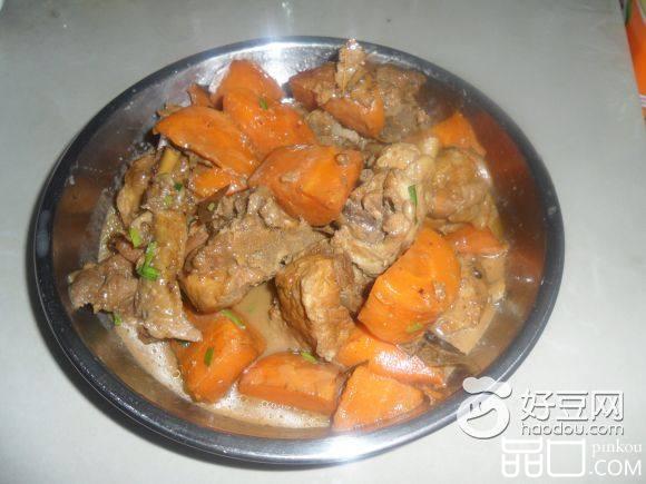 红萝卜烧鸡翅
