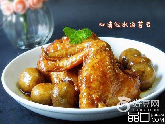 台式三杯蘑菇鸡翅
