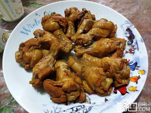 自家卤鸡翅根