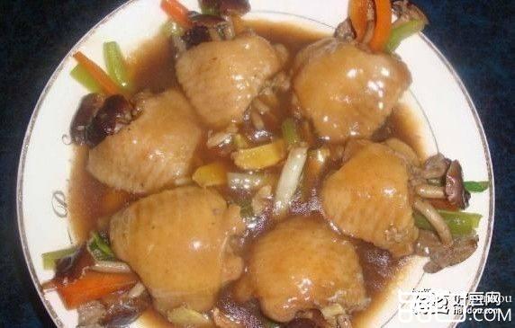鲜蔬脱骨鸡翅