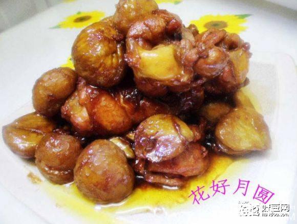 红烧栗子鸡翅