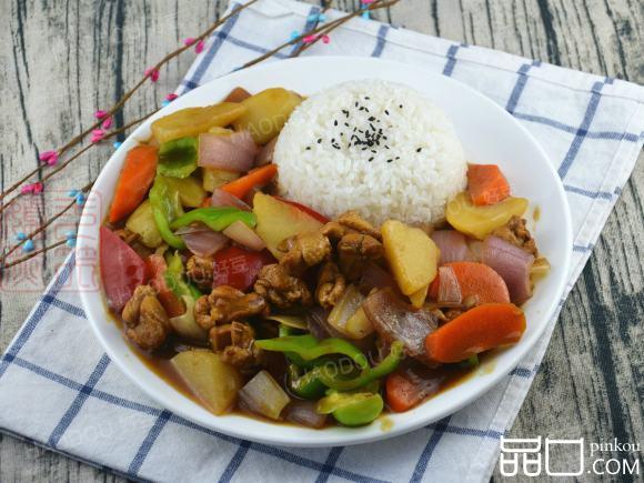 #盛夏餐桌#咖喱鸡肉饭