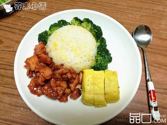 叉烧鸡腿饭