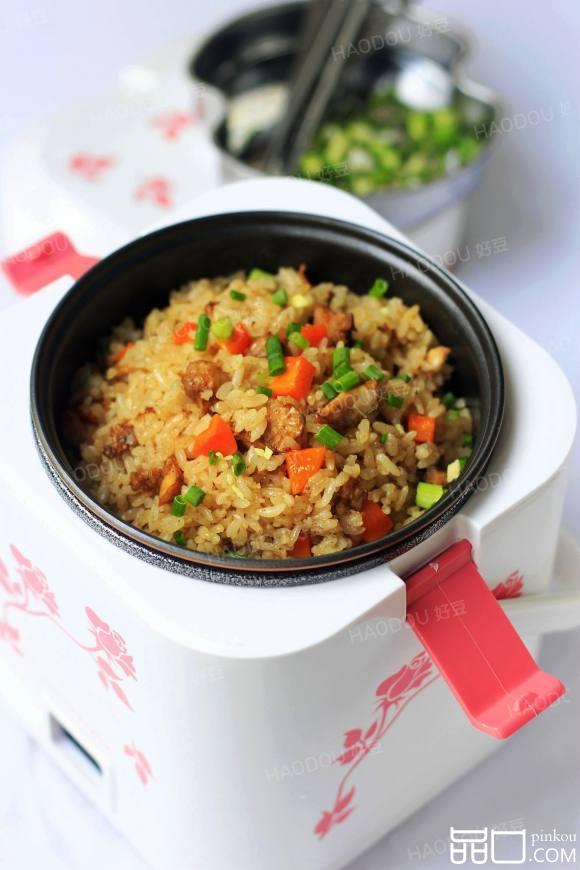 胡萝卜鸡肉饭