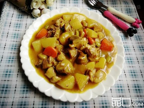 咖喱土豆炖鸡腿