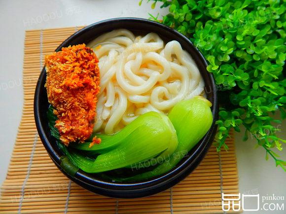 鸡腿乌冬面