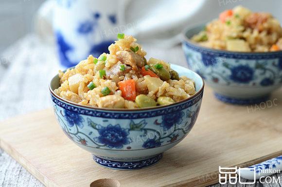 咖喱鸡肉焖饭#新鲜从