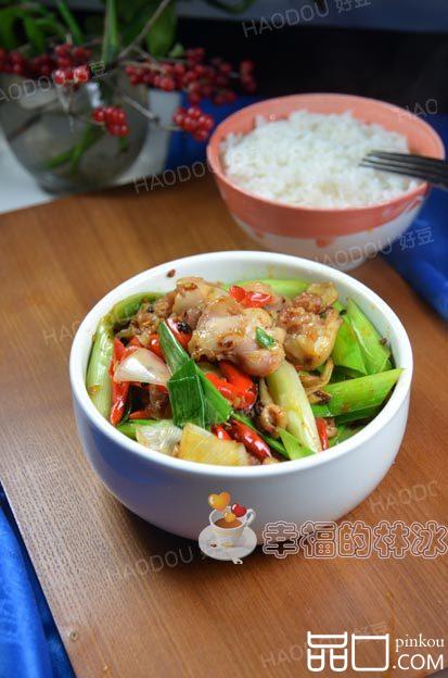 小炒鸡腿肉#多效护理