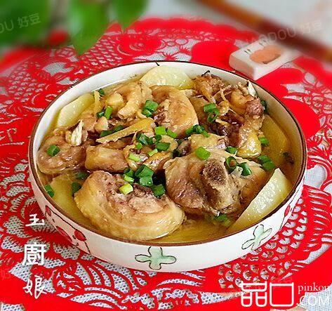 蒸土豆鸡肉块