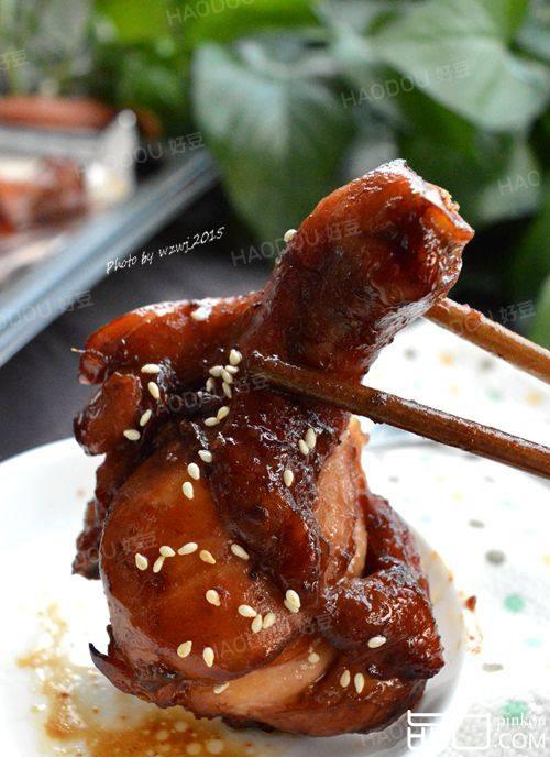 叉烧酱烤鸡腿