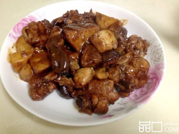 香菇鸡块