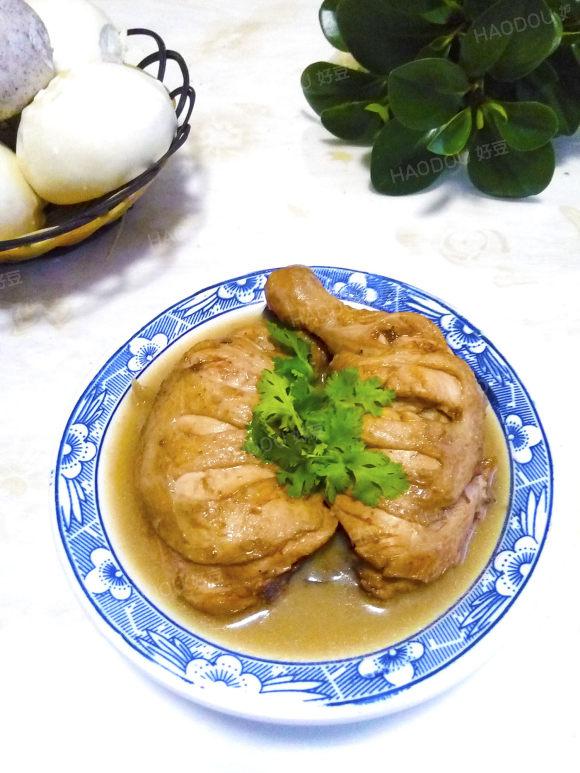 蘑菇炖鸡腿