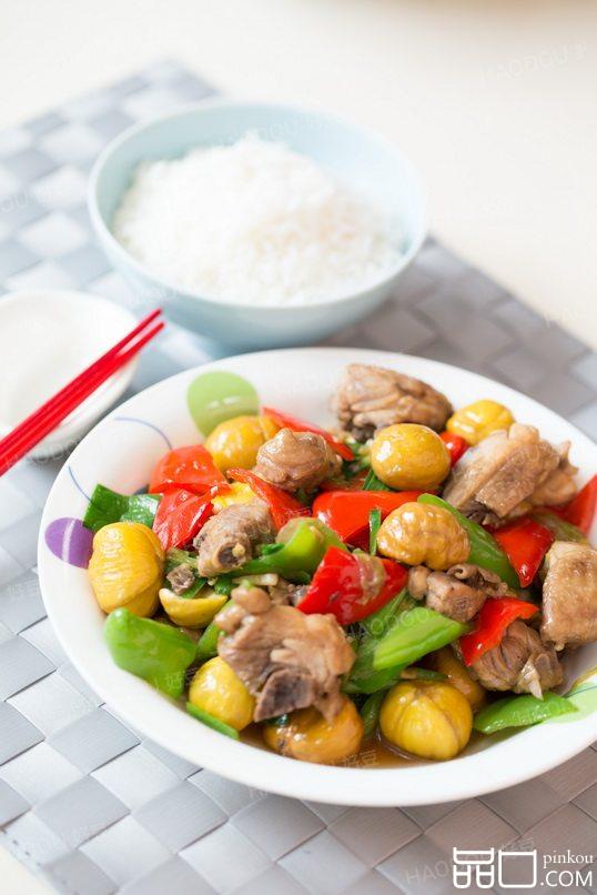 板栗辣子鸡腿