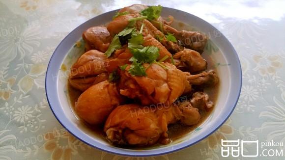 豉油炖鸡腿
