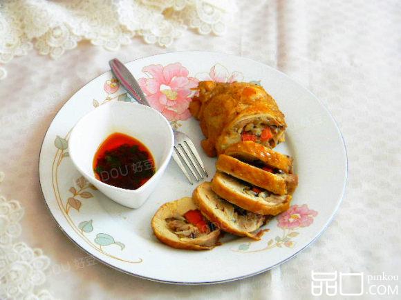 鸡腿香菇卷