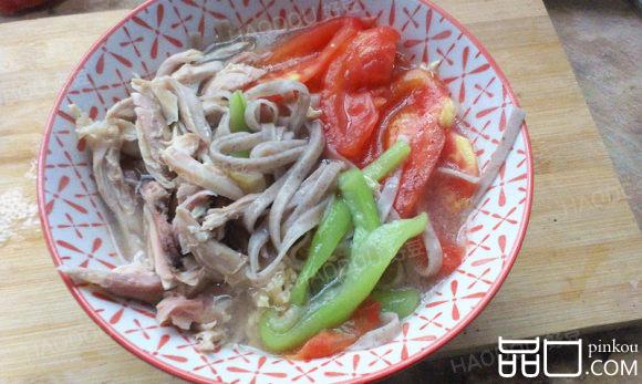鸡丝荞麦面