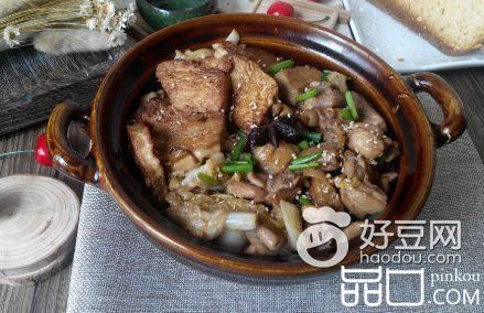 娃娃菜豆腐炖鸡