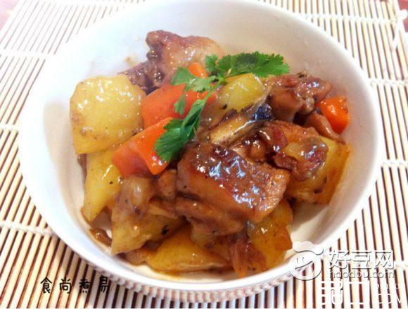 黑椒土豆烧鸡腿