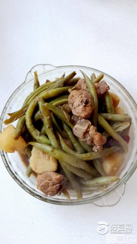 鸡肉土豆炖豆角