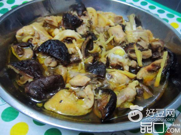 冬菇蒸鸡