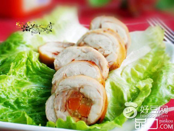 蜜汁鸡卷