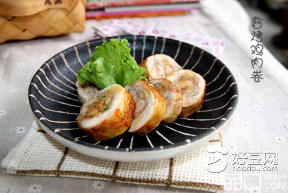 香烤鸡肉卷