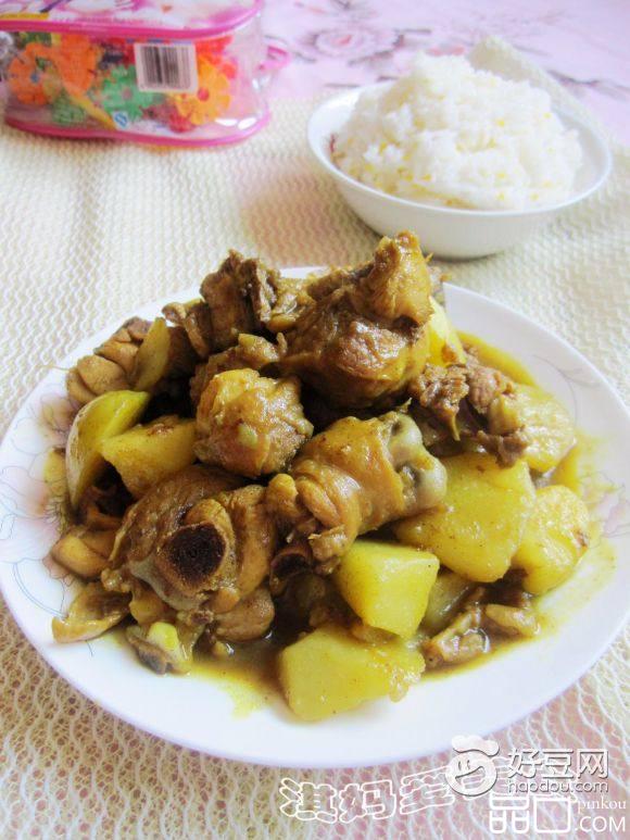 咖喱鸡块土豆