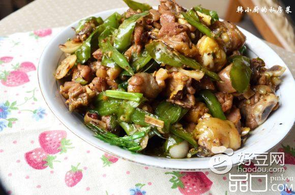 干煸鸡腿肉