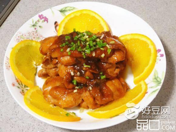 橙汁鸡腿肉
