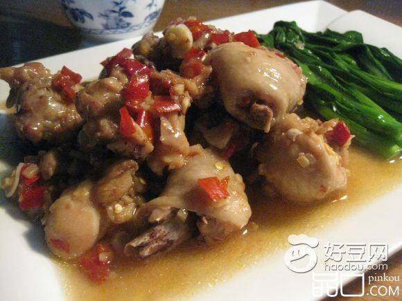 剁椒蒸鸡腿