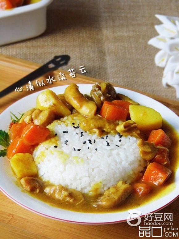 土豆咖喱鸡饭