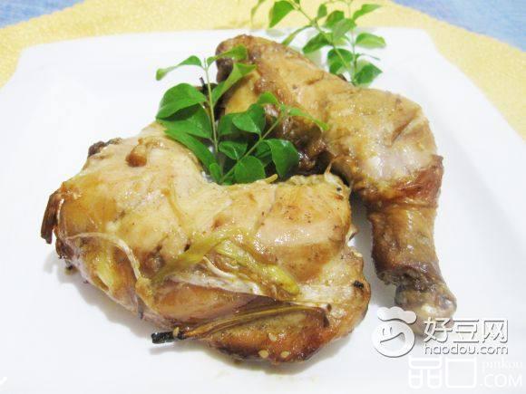 孜然葱香烤鸡翅