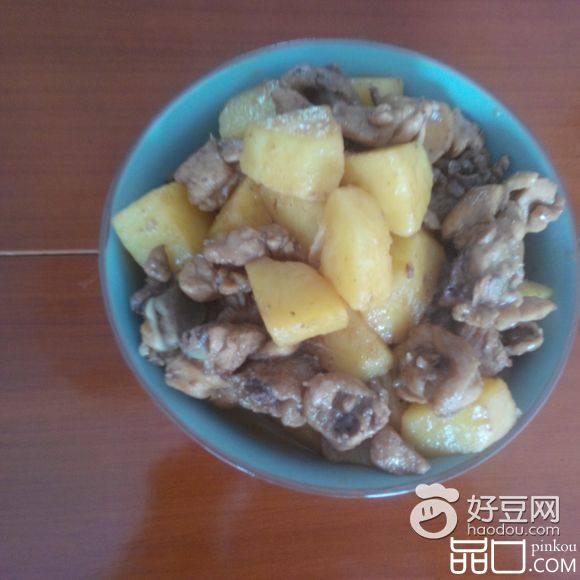 孜然土豆鸡块