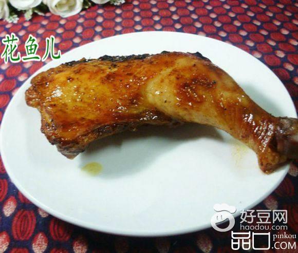 法式黑椒烤鸡腿