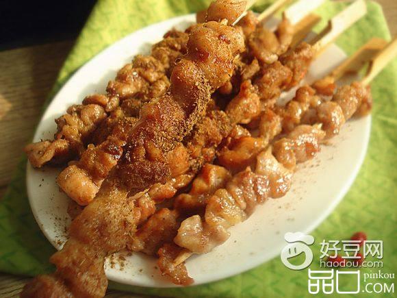 自制鸡肉串