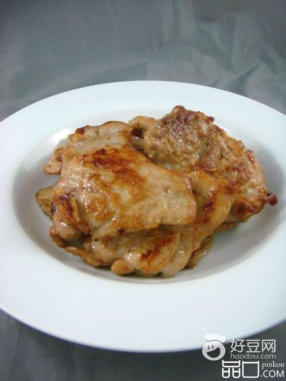 香煎姜汁鸡块