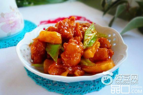 菠萝鸡块