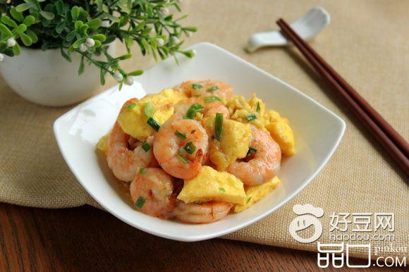 鸡蛋炒虾仁