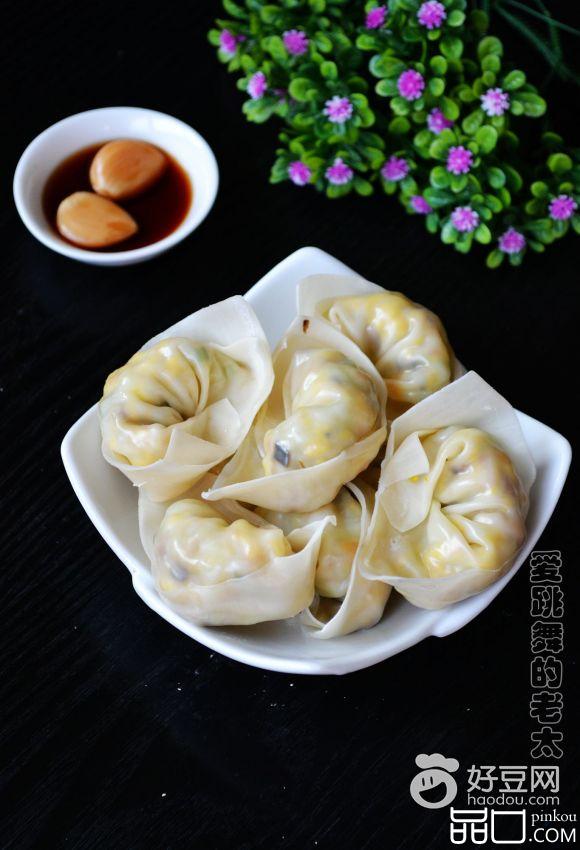 西瓜皮鸡蛋素馄饨